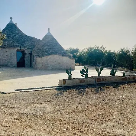 I Trulli Del Vagabondo - Complex Of Trulli With Private Pool Semesterbostad Alberobello